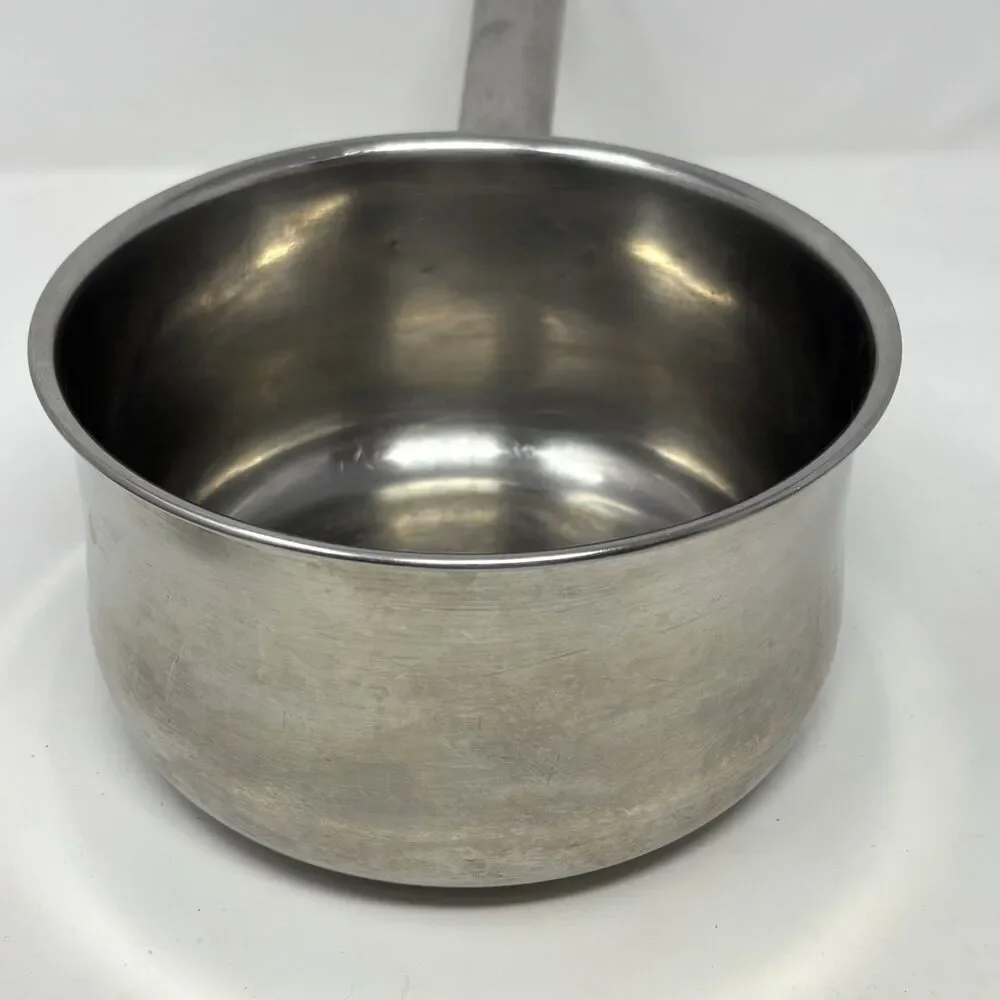 Revere Ware SX Stainless Steel 2.5qt Sauce Pan Pot Copper Clad Bottom No lid